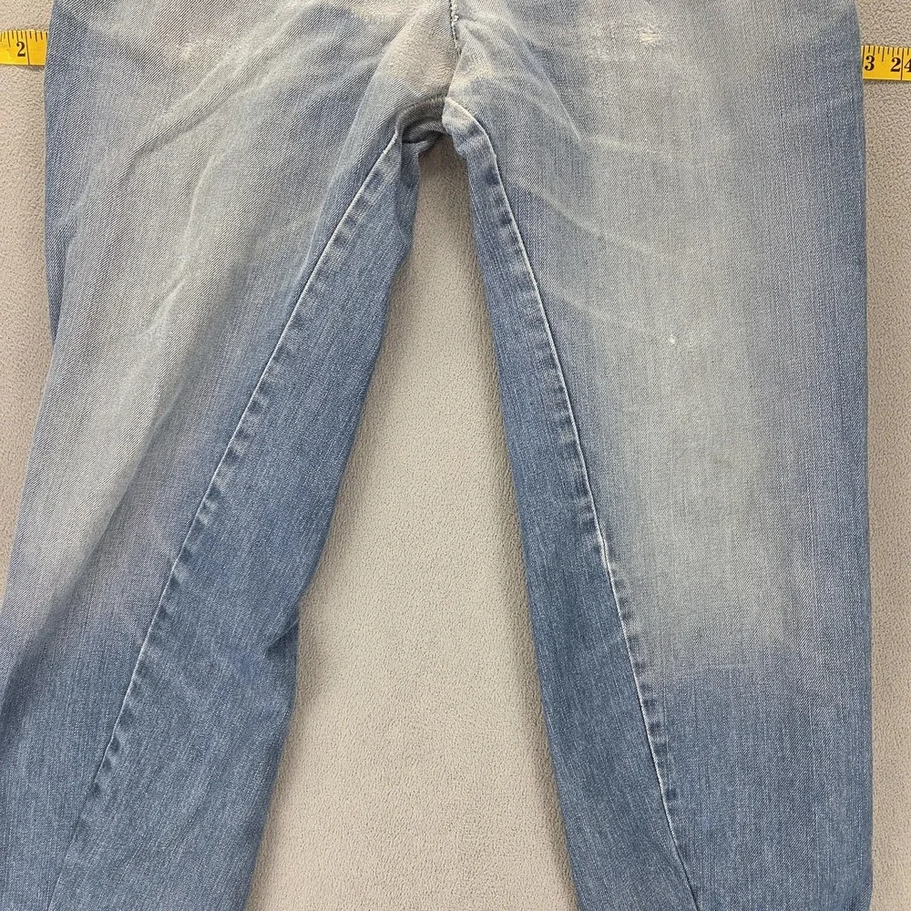 Vintage Levis Engineered Jeans Mens 32x32 Blue Twisted Flap Pockets Medium Wash